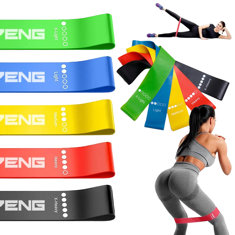 Yoga Fitness Resistance Band - Ensemble de bandes de boucle d'exercice