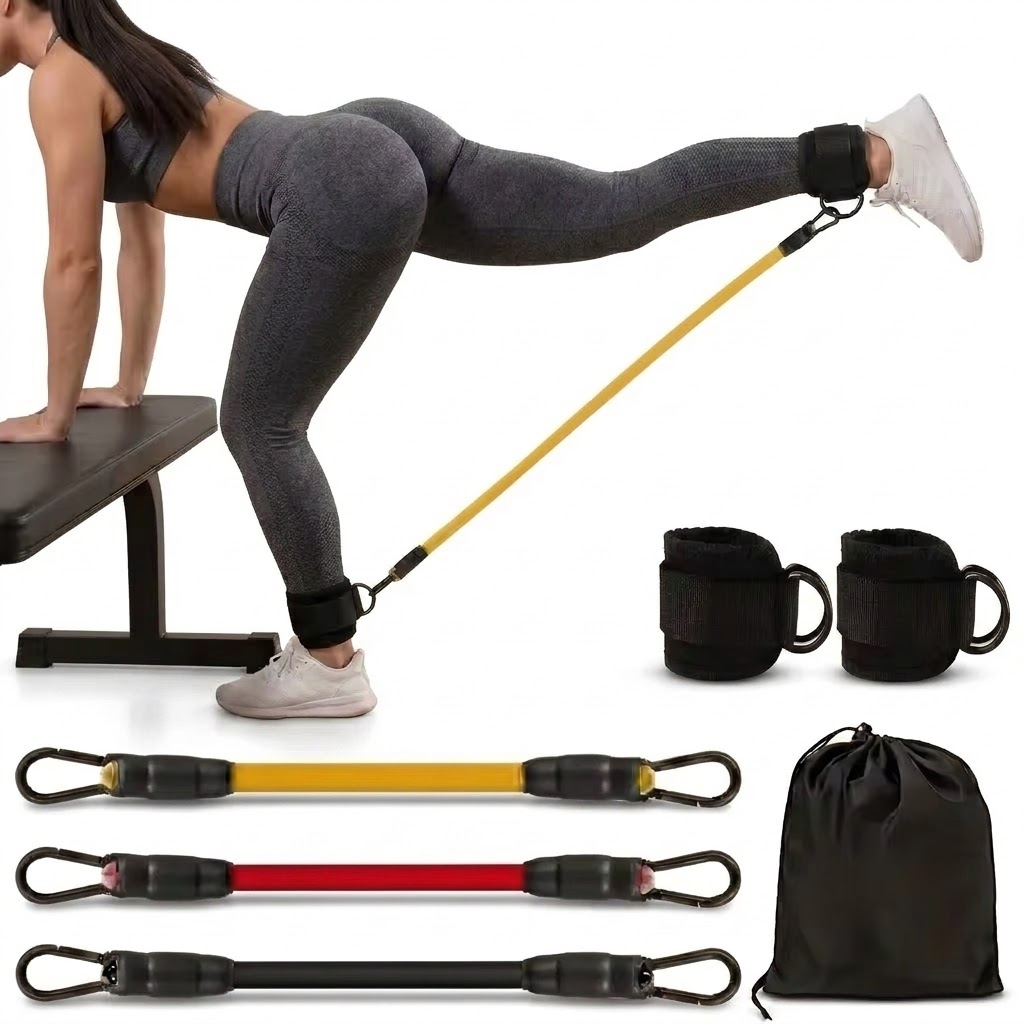 Ensemble de 5 bandes de résist - Yoga Fitness Resistance Band avis et prix